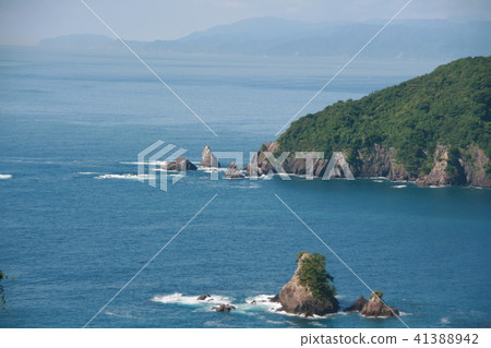 高知縣Yokonami天際線的風景 41388942