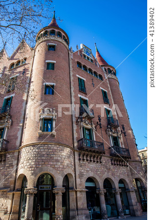 Casa de les Punxes in Barcelona Spain Casa de les Punxes in Barcelona Spain 41389402