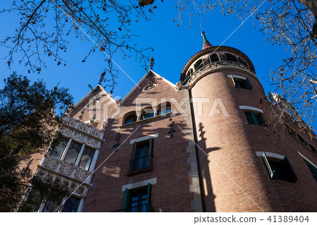 Casa de les Punxes in Barcelona Spain Casa de les Punxes in Barcelona Spain 41389404