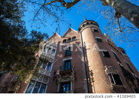 Casa de les Punxes in Barcelona Spain Casa de les Punxes in Barcelona Spain 41389405