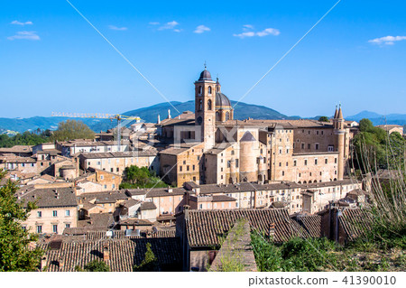 cityscape of Urbino in Italy cityscape of Urbino in Italy 41390010