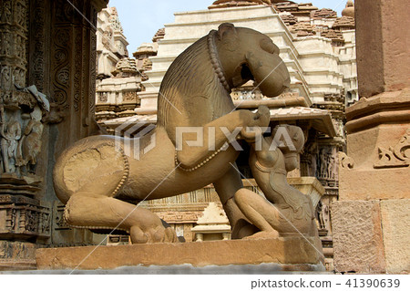 Lion and Lady, Khajuraho Lion and Lady, Khajuraho 41390639