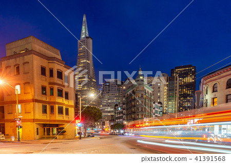 San Francisco downtown skyline 41391568