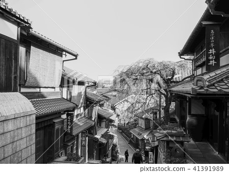 Ancient town in Kyoto, Japan Ancient town in Kyoto, Japan 41391989