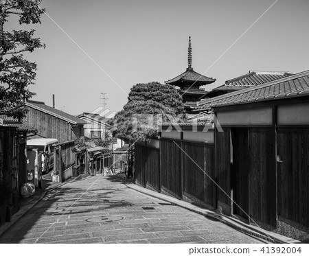 Ancient town in Kyoto, Japan 41392004