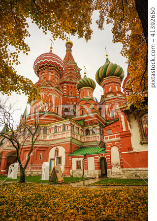 Saint Basil Cathedral in Moscow, Russia Saint Basil Cathedral in Moscow, Russia 41392660