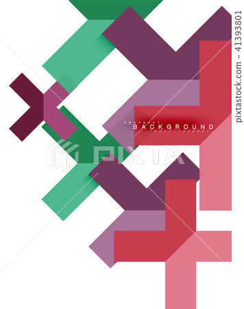 Multicolored abstract geometric shapes, geometry background for web banner Multicolored abstract geometric shapes, geometry background for web banner 41393801