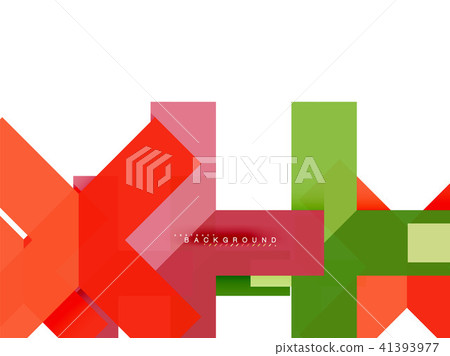 Multicolored abstract geometric shapes, geometry background for web banner 41393977