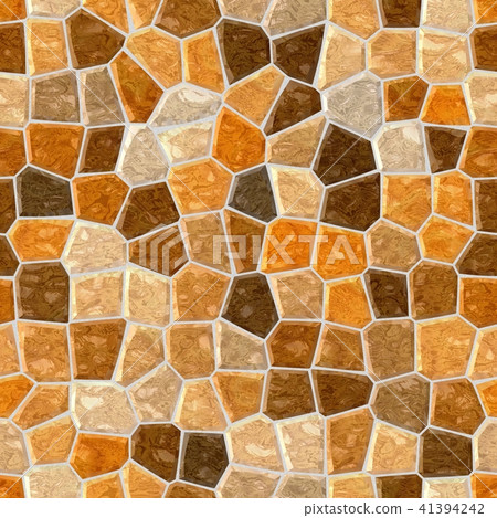 marble mosaic seamless background orange brown 41394242