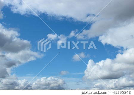  Blue sky and clouds 41395848