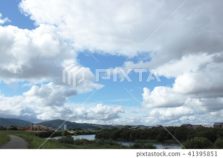 京都宇治河和雲 41395851