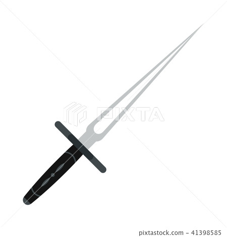 Wakizashi weapon flat icon Wakizashi weapon flat icon 41398585