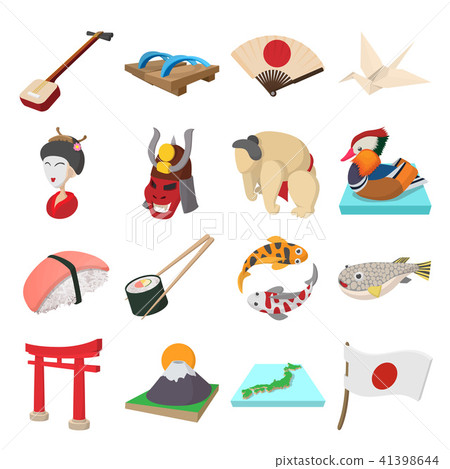 Japan icons set Japan icons set 41398644