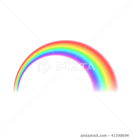 Rainbow icon, realistic style Rainbow icon, realistic style 41398694