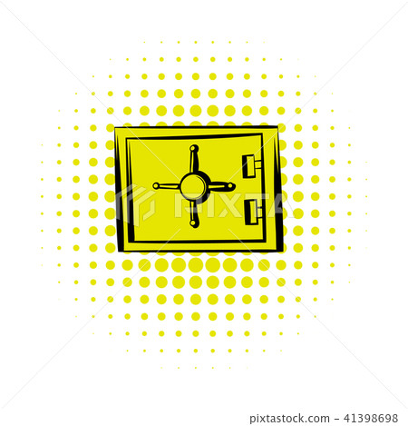 Security safe icon, comics style Security safe icon, comics style 41398698
