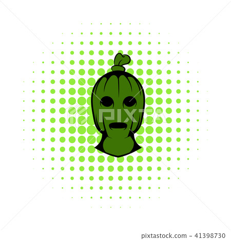 Thief with stocking over his head icon 41398730