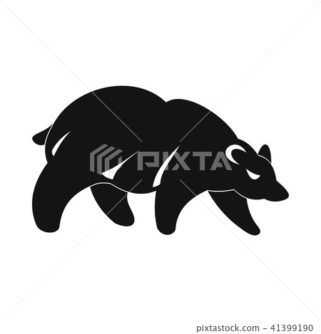 Bear icon, simple style  41399190