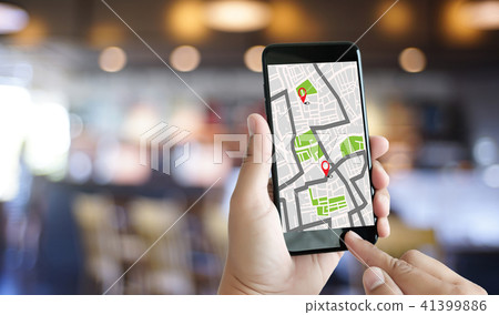 GPS Map to Route Destination network connection GPS Map to Route Destination network connection 41399886