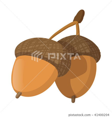 Acorn Cartoon Icon Stock Illustration 41400204 Pixta