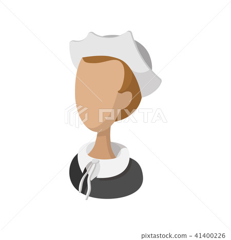 Pilgrim girl cartoon icon  41400226