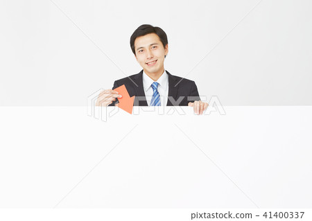 男性商務白板 41400337