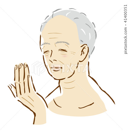 男性長壽笑容衰老 41400351