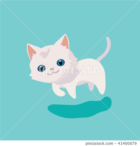 Cute Cat Illustration Stock Illustration