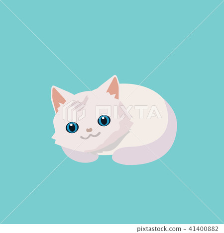 Cute Cat Illustration Stock Illustration