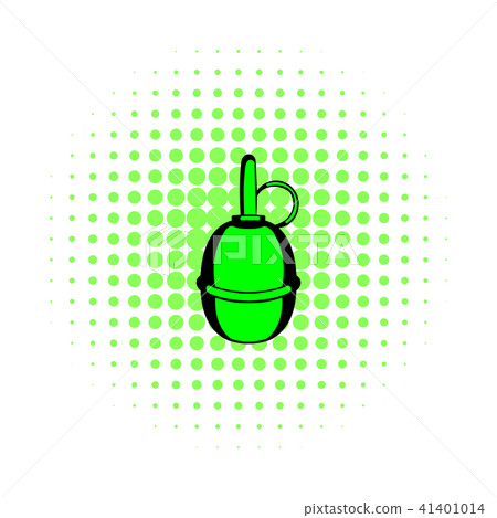 Hand grenade comics icon Hand grenade comics icon 41401014