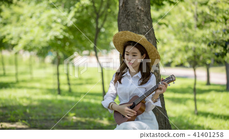 Playing in the woods 41401258