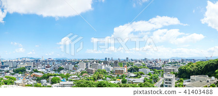 Fukuoka city skyline Fukuoka city skyline 41403488