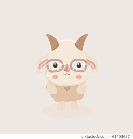 Vector illustration of Goat Cartoon. 41403627
