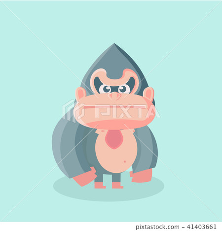 Vector illustration of a cute fatty and furry big Vector illustration of a cute fatty and furry big 41403661