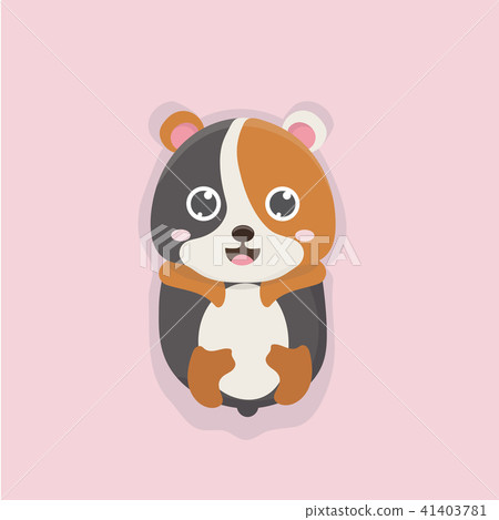 Cute hamster. Cute hamster. 41403781