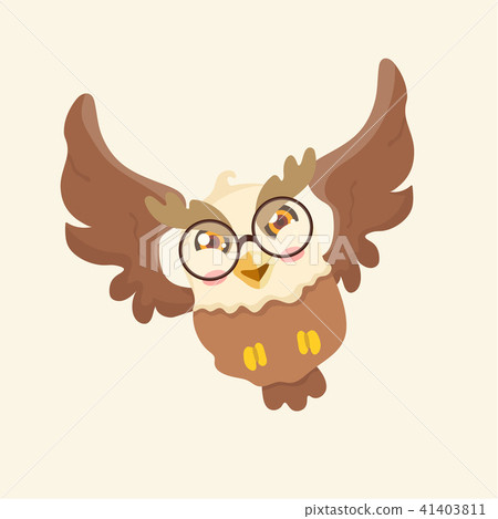 Cute cartoon hawk vector illustration. Cute cartoon hawk vector illustration. 41403811