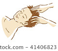 Male scalp massage beauty head spa 41406823