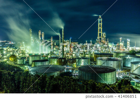 工廠夜景 41406851
