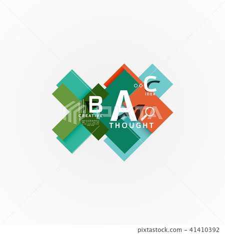 Paper option steps diagram infographic layout 41410392