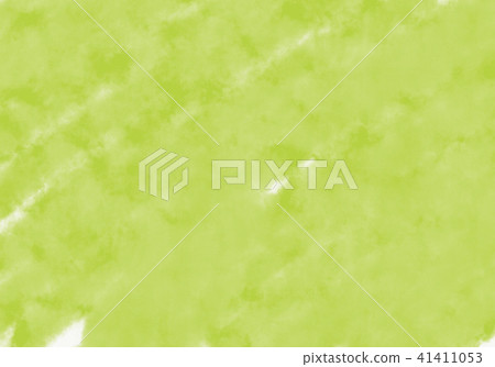 Yellow-green background of watercolor touch Yellow-green background of watercolor touch 41411053