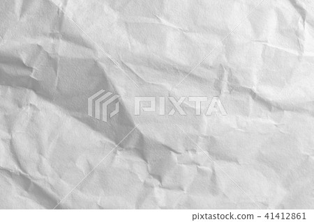 close up crumpled white paper texture 41412861
