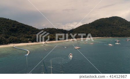 Island KO-HE in Thailand, shooting from a quadrocopter. 41412987