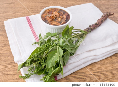 Thai Food of Delicious Neem with Sweet Sauce 41413490