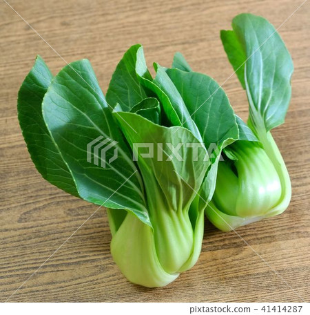 Fresh Green Bok Choy on A Table Fresh Green Bok Choy on A Table 41414287
