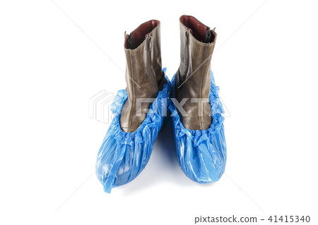 shoe covers on women's shoes 41415340