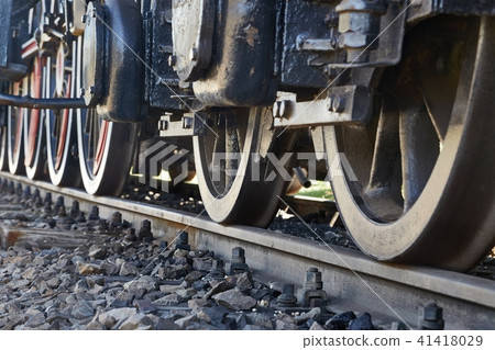 Steam Locomotive Detail Steam Locomotive Detail 41418029