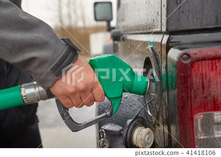 Fuel Nozzle Filling Car Fuel Nozzle Filling Car 41418106
