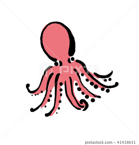 Seafood octopus illustration 41418631