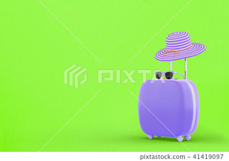 suitcase purple color suitcase purple color 41419097