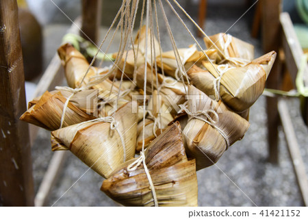 台灣端午節包肉粽 41421152