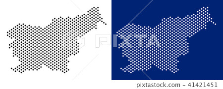 Dot Slovenia Map Dot Slovenia Map 41421451